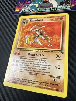 Kabutops (24/62) Non Holo Fossil Set Rare Pokemon Card! FAST & FREE P&P! - Image 2