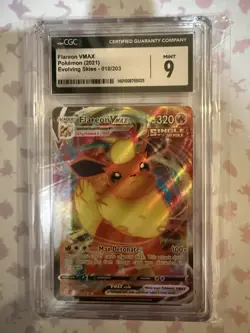 Pokemon Graded Card Lot of 5 (Eevee & Evolved Forms) - Image 5