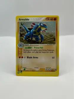 Pokemon Card - 1/100 Armaldo Near Mint Holo ex Sandstorm (Read Description!) - Image 1