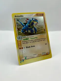 Pokemon Card - 1/100 Armaldo Near Mint Holo ex Sandstorm (Read Description!) - Image 2