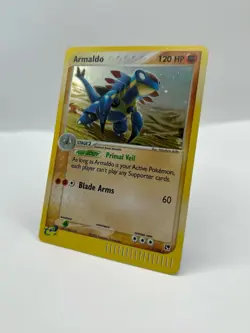 Pokemon Card - 1/100 Armaldo Near Mint Holo ex Sandstorm (Read Description!) - Image 3