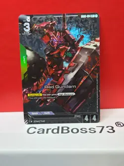 Red Gundam (R+)Gundam Card Game . Dual Impact R+ GD02-024 - Image 4