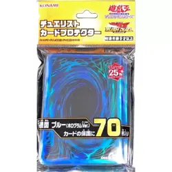 Yugioh Card Game Duelist Card Protector "Common surface Blue" (Hologram Ver.) - Image 1