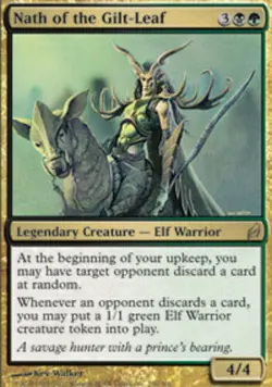 MTG - Nath of the Gilt-Leaf - Lorwyn - NM, English Magic FLAT RATE SHIP - Image 1