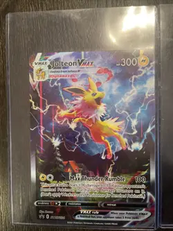 Pokemon Jumbo Jolteon Flareon Vaporeon VMAX Cards Lot Bundle - Image 2