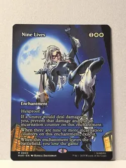 Nine Lives (Borderless) Marvel Universe Eternal-Legal Regular - Image 1