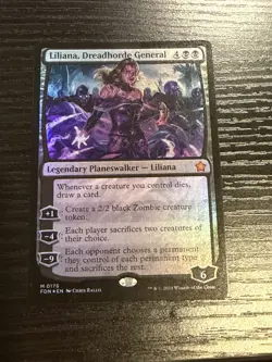 MTG Liliana, Dreadhorde General (176/789) Foundations LP FOIL - Image 1