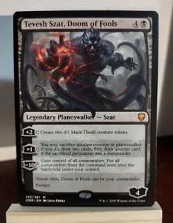 MTG Tevesh Szat Doom of Fools Commander Legends LP X1 Magic The Gathering - Image 1