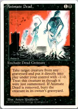 2022 30th Anniversary Edition L Animate Dead Memorabilia/Uncommon #389 - Image 1