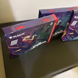 LOT OF 4 Magic: The Gathering Marvel Spider Man Collector Booster + Gift Bundle! - Image 3