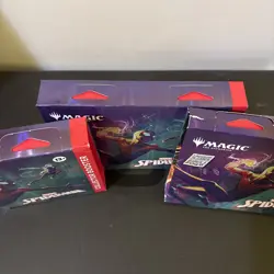 LOT OF 4 Magic: The Gathering Marvel Spider Man Collector Booster + Gift Bundle! - Image 5