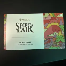 In-Hand: Flower Power Foil Secret Lair Magic The Gathering - Image 1