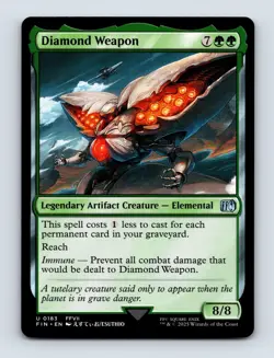 Diamond Weapon U FINAL FANTASY 183 NM/LP - Image 1