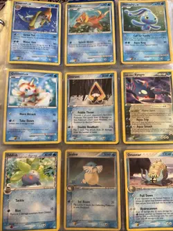 Vintage Pokemon TCG WOTC Card Binder LP To Damaged Many Sets And Rarities 5.5lbs - Image 2