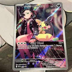Pokemon - Marnie's Morpeko - SVP 206 - Black Star Promo - Image 1