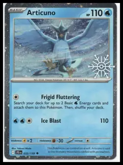 Pokemon TCG Holiday Calendar 2025 #032/159 Articuno - Image 1
