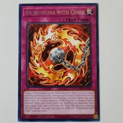 Salamandra with Chain - MZMI-EN009 - NM/VLP - Rare - 1st ed - Yugioh - Image 1