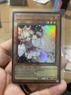 Ash Blossom & Joyous Spring LCKC-EN080 Unlimited Ultra Rare NM +Bonus FREESHIP! - Image 3