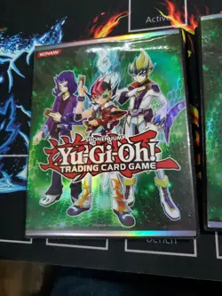 (2) Vintage 1996 Konami Yu-Gi-Oh 4-Pocket 20-Page Binder Holder Duelist Portfoli - Image 3