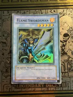 Faded Flame Swordsman LOB-003 The Legend of Blue Eyes White Dragon-Unlimited... - Image 1