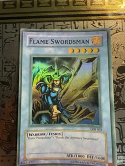 Faded Flame Swordsman LOB-003 The Legend of Blue Eyes White Dragon-Unlimited... - Image 4