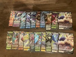 Pokemon Mixed Lot - 22 ACESPEC, 20 V, And Set Of 3 illustrations Stamp Cards - Image 1