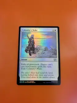 1x Calamity's Wake | FOIL | The Brothers' War | MTG Magic Cards - Image 3