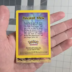 Sealed Ancient Mew Miscut Error Pokemon Card Movie Promo Factory Sealed - Image 2