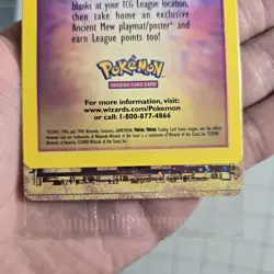 Sealed Ancient Mew Miscut Error Pokemon Card Movie Promo Factory Sealed - Image 3