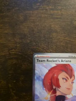 Pokemon Team Rockets Ariana Special Illustration Card 237/182 Destined Rivals - Image 2