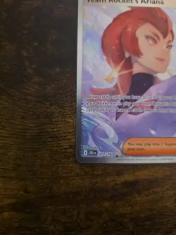 Pokemon Team Rockets Ariana Special Illustration Card 237/182 Destined Rivals - Image 5