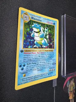 Blastoise 1999 Base Set 1st Edition Shadowless 2/102 Holo Pokemon Card 💎LP💎 - Image 3