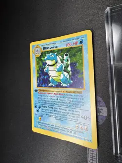 Blastoise 1999 Base Set 1st Edition Shadowless 2/102 Holo Pokemon Card 💎LP💎 - Image 4