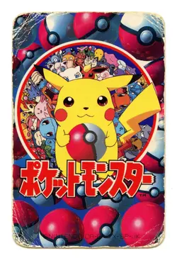 1998 Vintage Pikachu Ace of Hearts Pokemon Televi-kun Poker Playing Card - Image 3