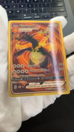 Charizard Vmax 3D HP 330 ACG Lenticular Pokemon Card - Image 2