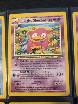 Vintage Pokemon 2002 Neo Destiny 1st Edition Card Lot of 6 - LP - TCG CCG - Image 3
