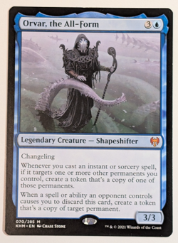 MTG Card - 1x Orvar the All Form - Kaldheim - NM - Mythic - Magic The Gathering - Image 1