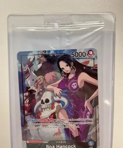 One Piece TCG Boa Hancock PSA Magazine Promo Card OP07-038 New Sealed - Image 2