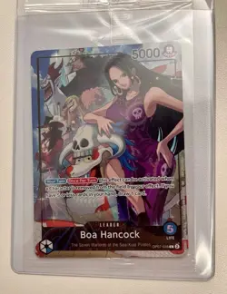 One Piece TCG Boa Hancock PSA Magazine Promo Card OP07-038 New Sealed - Image 3