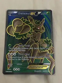 Pokemon TCG Trevenant-EX Primal Clash Holo Card 145/160 Full Art Ultra Rare - Image 1