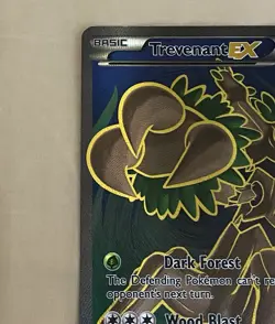 Pokemon TCG Trevenant-EX Primal Clash Holo Card 145/160 Full Art Ultra Rare - Image 3