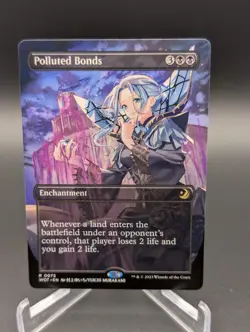 Polluted Bonds (Anime Borderless) Wilds of Eldraine: Enchanting Tales Regular - Image 1