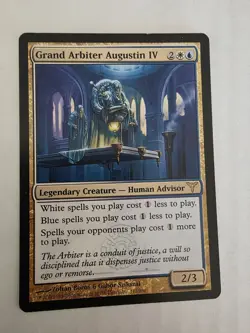MTG Magic the Gathering Grand Arbiter Augustin IV Dissension Regular - Image 1