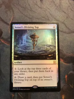 Mtg - Sensei's Divining Top Eternal Masters FOIL NM - Image 1