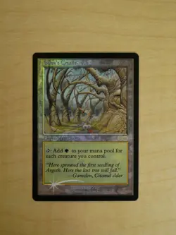 Magic the Gathering: Gaea's Cradle - Judge Promo, FOIL (VG+) - Image 1