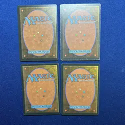 MTG Ice Age Playset Four Game of Chaos Three Mint/Near Mint One MP 1995 release - Image 2