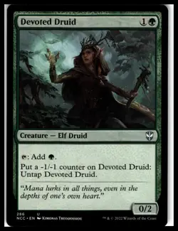 Commander: Streets of New Capenna #286 Devoted Druid - Image 1