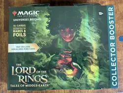 Magic the Gathering: The Lord of the Rings Collector Omega Booster SEALED MTG - Image 1