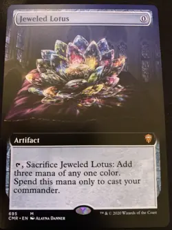 Jeweled Lotus (Extended Art) Commander Legends Regular - Image 1