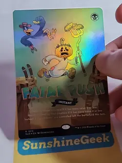 Fatal Push (1819) (Rainbow Foil) Secret Lair Drop Foil - Image 2